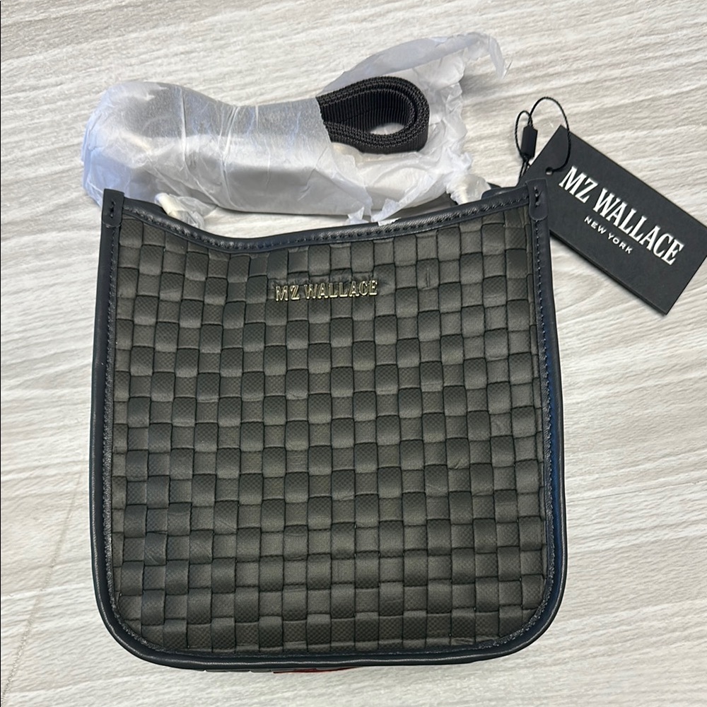 MZ Wallace Woven Box Crossbody Bag